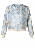 Brocade Bomber Jacket