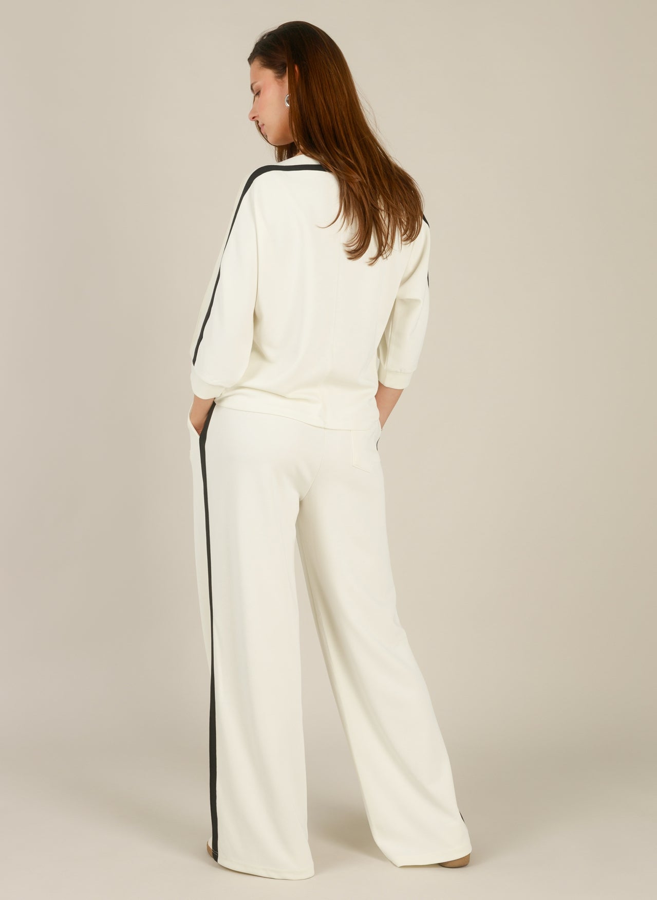 Boat Neck Knit Sweater