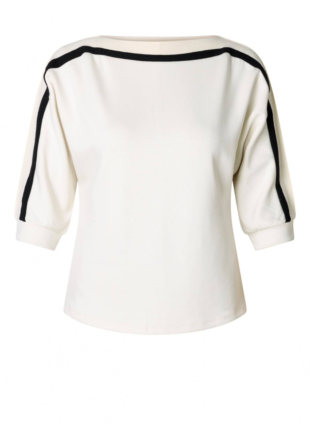 Boat Neck Knit Sweater