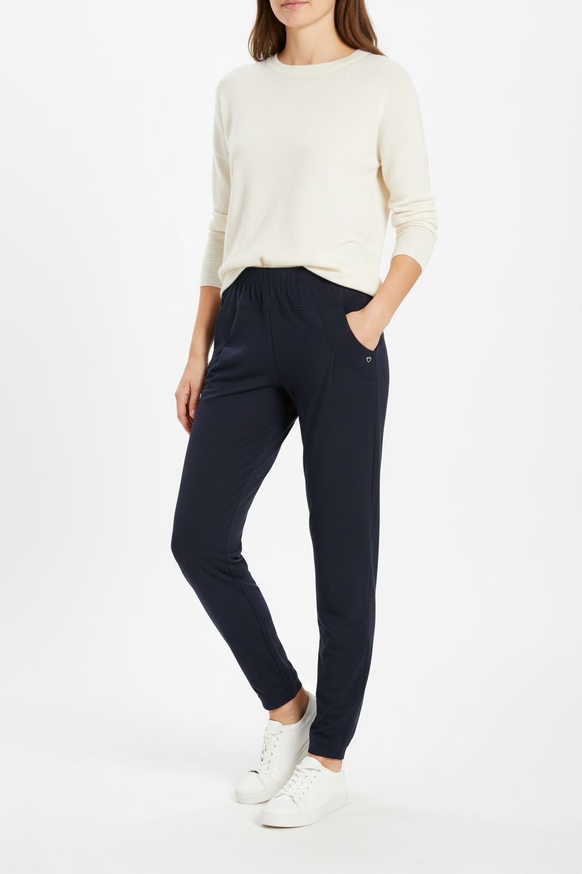 Navy Stehmann Pants