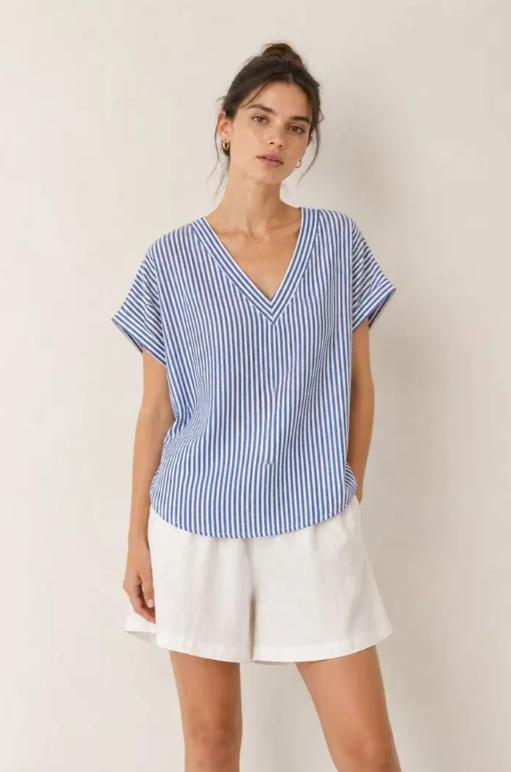 Cotton Striped T shirt