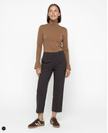 Stehmann Chocolate Brown Jersey Culottes