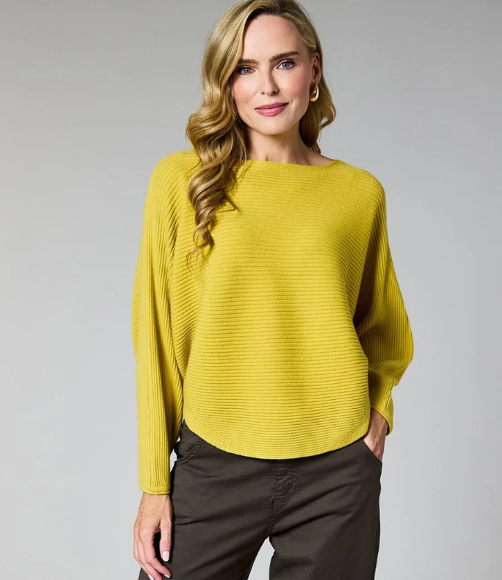 Ribbed batwing Knit 54.95